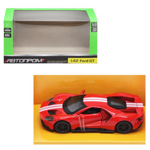 Машина Автопром "Ford GT", червоний