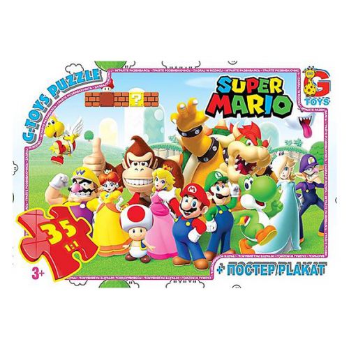 Пазли "Маріо", 35 елементів