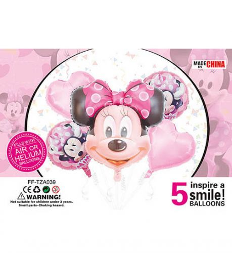 Набір надувних куль "Минни Маус"