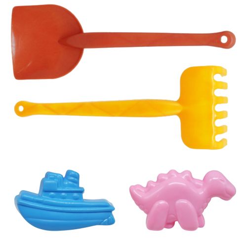 Пісочний набір "Грабельки, Лопатка та 2 пасочки", вид 6