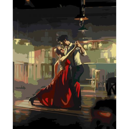 Картина по номерах "Танго вдвох" 40х50 см