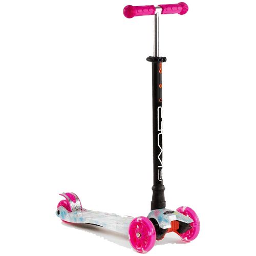 Самокат триколісний "Skyper Maxi", рожевий