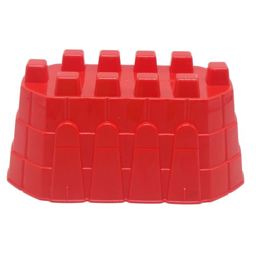 Пасочка "Стінка замку", червоний (21х12 см)