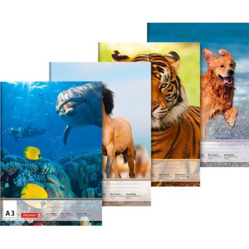 Альбом-склейка для малювання А3, 10 аркушів