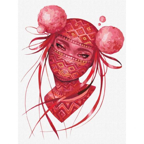 Картина за номерами "Українська ніндзя" ★★★★★