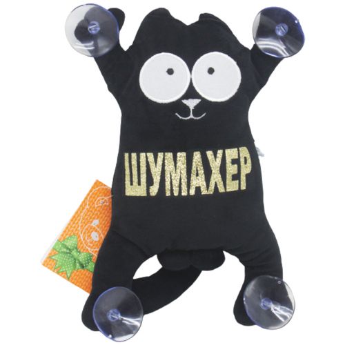 М'яка іграшка "Кіт Саймон: Шумахер" на присосках