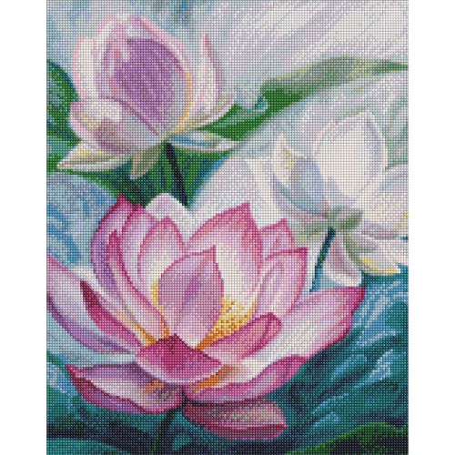 Алмазна мозаїка "Світло на ставку" 40х50см