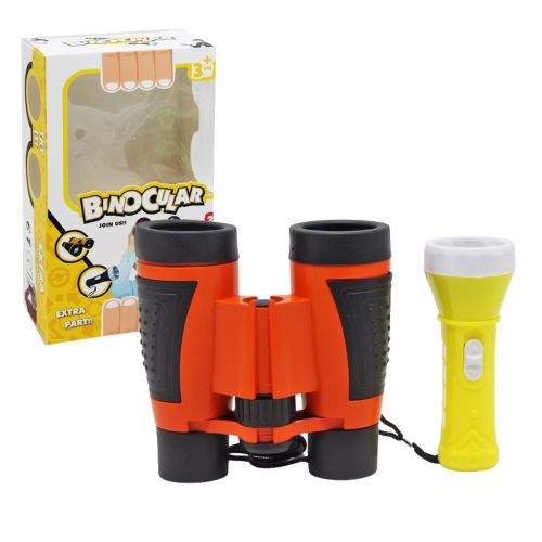 Набір "Бінокль з ліхтариком", теракотовий