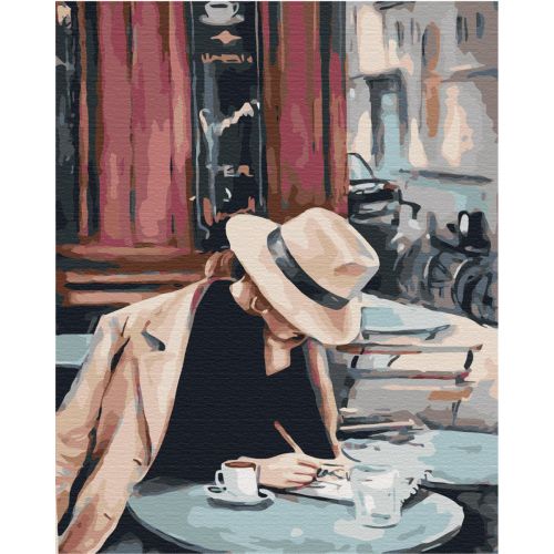 Картина за номерами "Справа в шляпі" ★★★