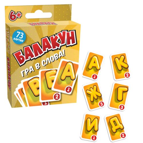 Настільна гра "Балакун" (укр)