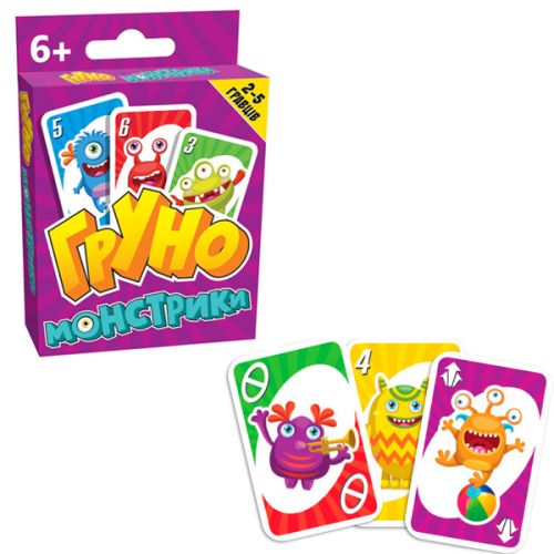 Настільна гра "Груно: Монстрики" (укр)