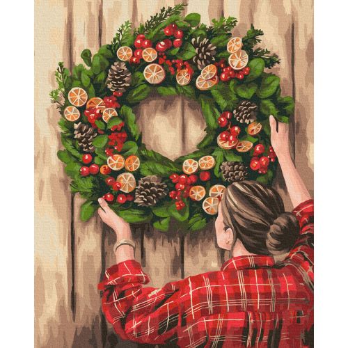 Картина за номерами "Святковий декор" ★★★★