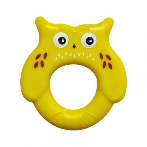 Брязкальце "Сова", жовта