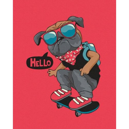 Картина за номерами "Бешкетник"