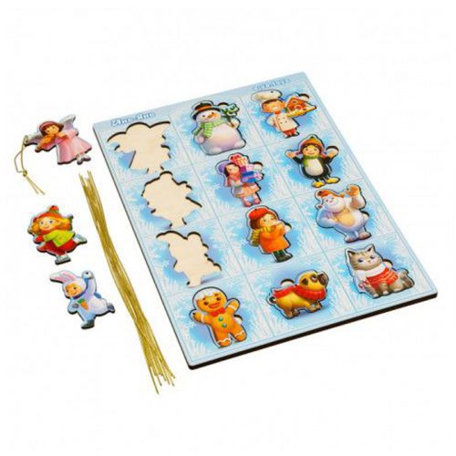 Сортер-вкладиш великий "Новорічний 1"