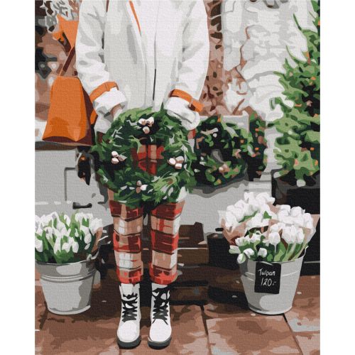 Картина за номерами "Зимові декорації ©Оксана Воробій" ★★★★