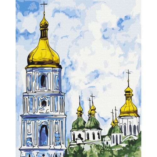 Картина за номерами "Софія Київська © Мазнєва Марина" ★★★