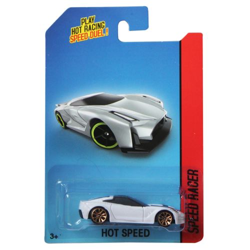 Машина гоночна біла