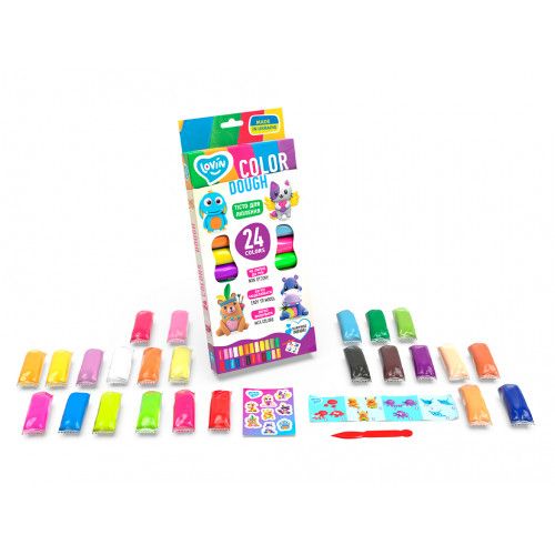 Набір тіста для ліплення (24 кольори)
