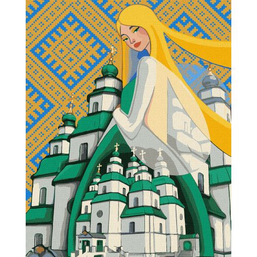 Картина за номерами "Берегиня Свято-Троїцького Собору" ★★★★