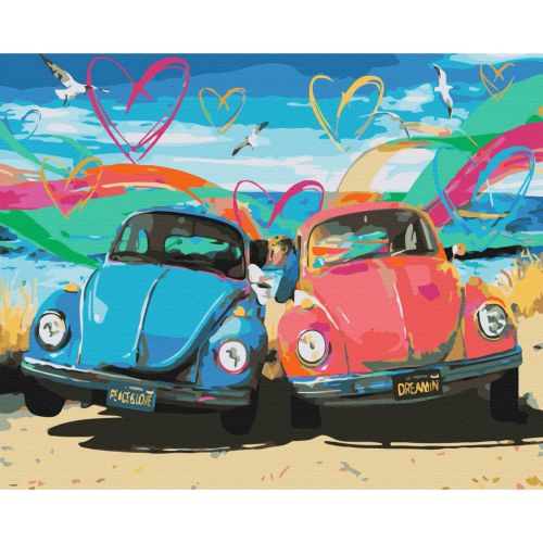 Картина за номерами "Любов в дорозі" ★★★