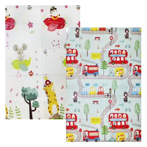 Двосторонній килимок "Місто", 180х120 см