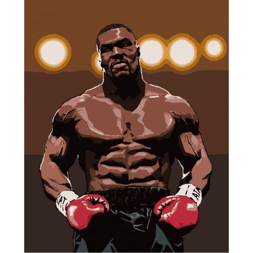 Картина за номерами "Залізний Майк" ★★★★