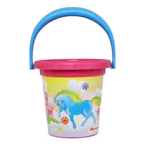 Відро пластикове "Единороги", рожевий