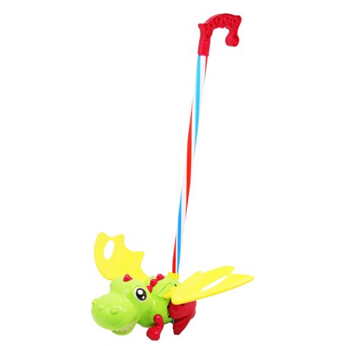 Каталка "Динозавр", зелений (54 см)