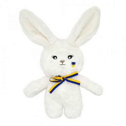 Мʼяка іграшка "Зайчик - українець" (24 см)