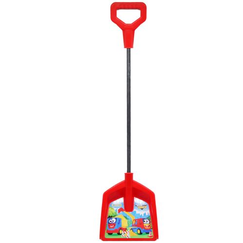 Лопатка довга "Будівництво", червона