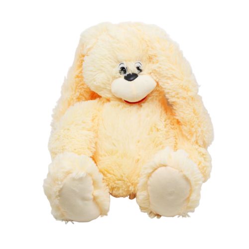 Мʼяка іграшка "Зайчик Сеня", кремовий