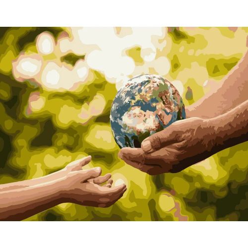Картина за номерами "Відповідальність поколінь" ★★★★