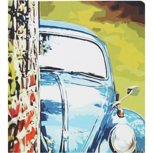 Картина за номерами "Погляд з-за кута"