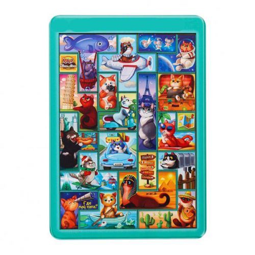 Деревянный тетрис "Котики" (большой)