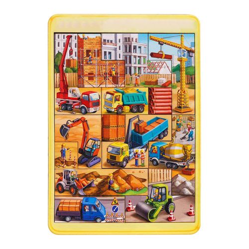 Деревʼяний тетріс "Будівельний майданчик" (великий)