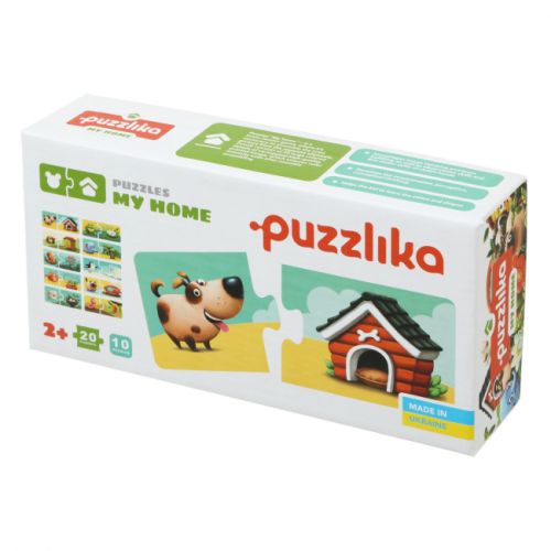 Пазли для малюків "Мій дім" (20 елем)