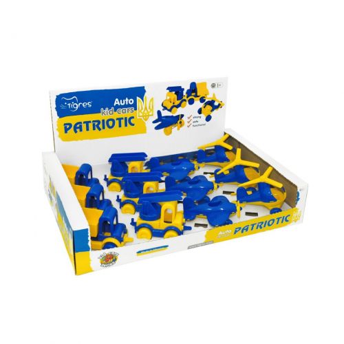 Машинка "Kid cars: Patriotic" (мікс)