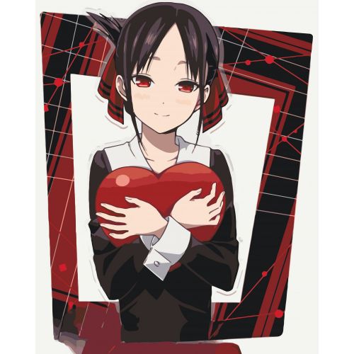 Картина по номерах "Аніме. Пані Кагуя" 40x50 см