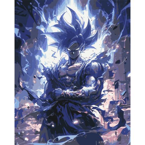 Картина по номерах "Аніме. Драгонбол" 40x50 см