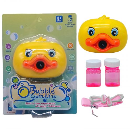 Установка з мильними бульбашками "Фотоапарат" (жовтий)