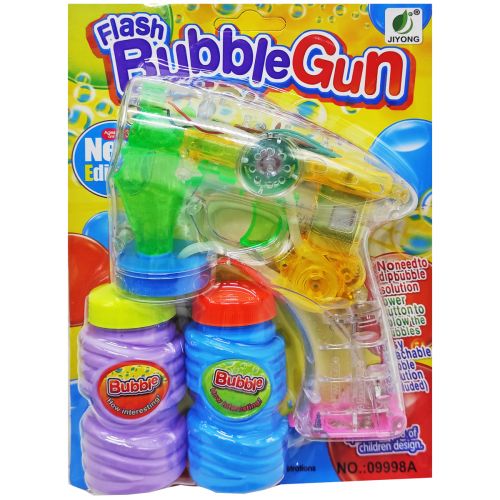 Пістолет з мильними бульбашками "Bubble Gun"