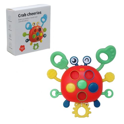Іграшка розвиваюча "Краб", брязкальце