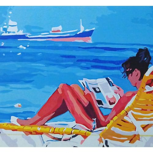 Картина по номерах "Літні канікули" 40х50 см