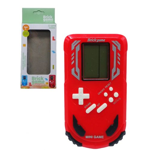 Інтерактивна гра "Тетріс. Brick Game", червоний