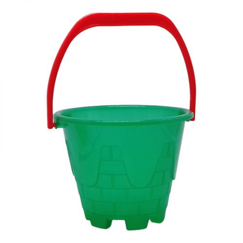 Відро для піску "Вежа", пластик (смарагдове)