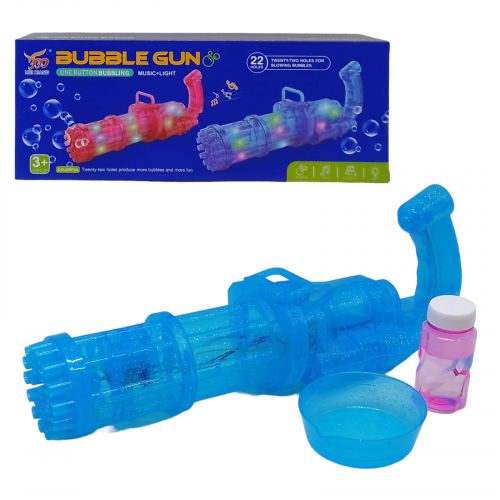 Установка з мильними бульбашками "Кулемет-бластер" (синій)