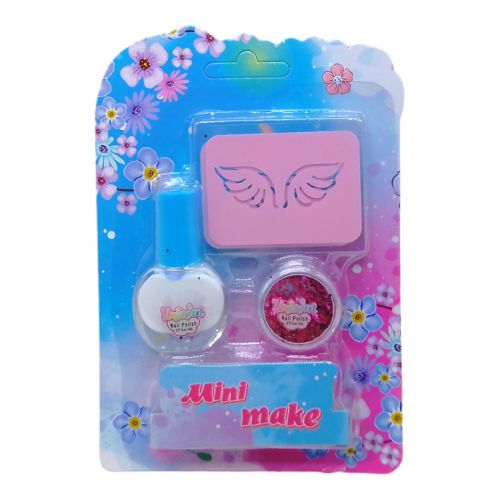 Лак дитячий з трафаретами та блискітками