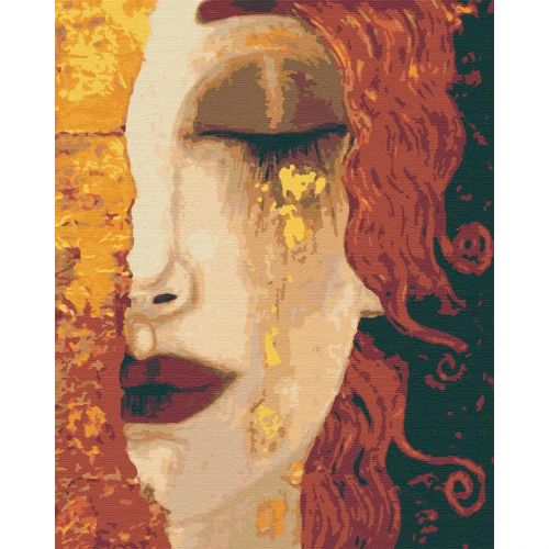 Картина по номерах з фарбами металік "Фрея", 40х50 см