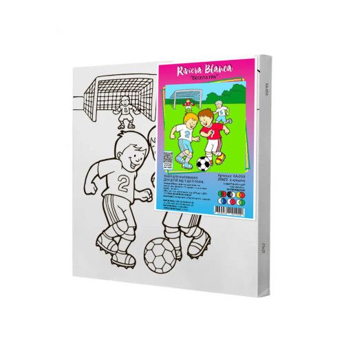 Дитячий набір для розпису "Весела гра", 25х25 см